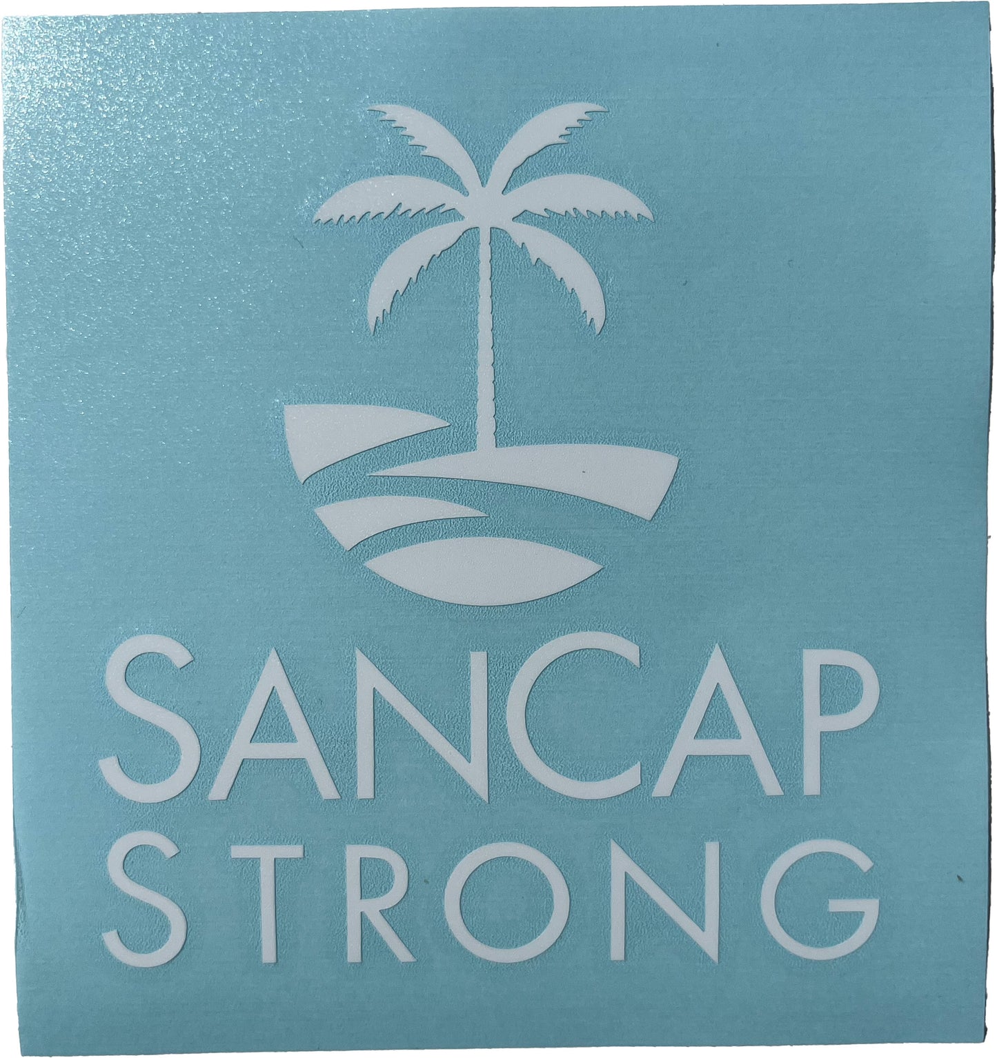 Custom Peel-n-Stick SanCap Strong Vinyl Sticker