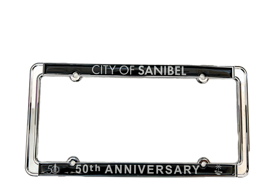50th Anniversary License Plate Frame