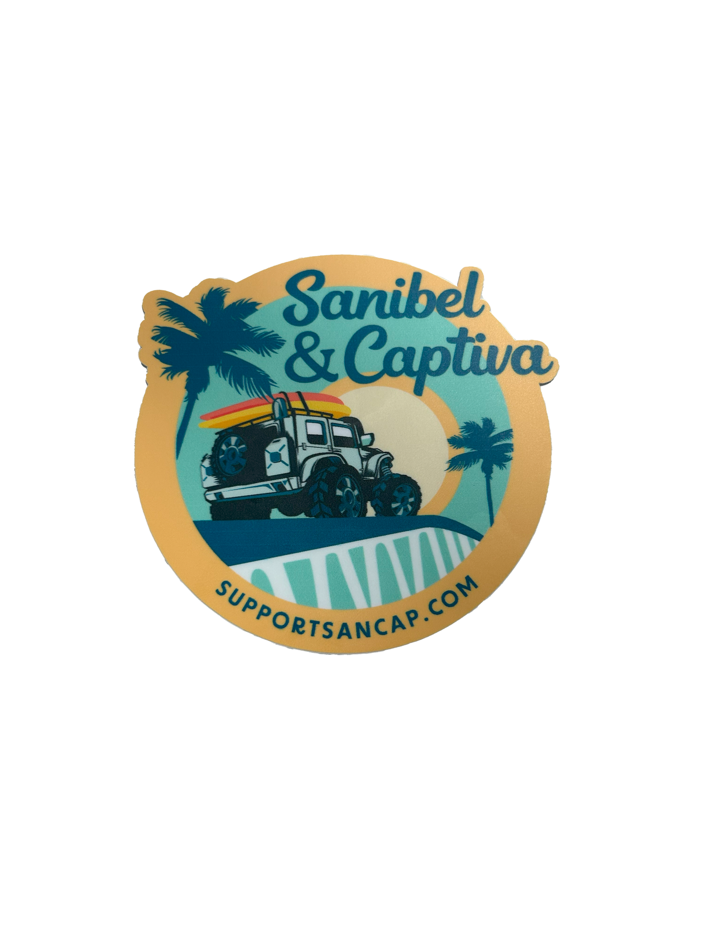 "Sanibel & Captiva" Sticker